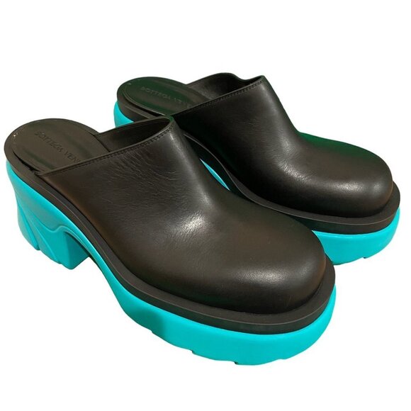 Bottega Veneta 668525 Women's Leather heel pump sandals, multiple sizes - Picture 3 of 11